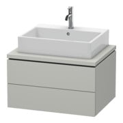 Duravit Meuble sous-lavabo L-Cube 72x54,7 cm, béton gris, 2 tiroirs, f Kons