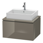 Duravit Meuble sous-lavabo L-Cube 72x54,7 cm, blanc brillant, 1 tiroir