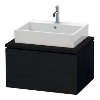 Duravit Meuble sous-lavabo L-Cube 72x54,7 cm, blanc œuf, pour console, 1 tiroir