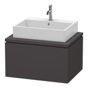 Duravit Meuble sous-lavabo L-Cube 72x54,7 cm, graphite mat, f Kons, 1 tiroir