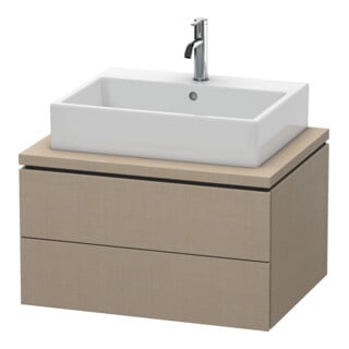 Duravit Meuble sous lavabo L-Cube 72x54,7 cm, sans console, 2 tiroirs
