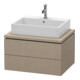 Duravit Meuble sous lavabo L-Cube 72x54,7 cm, sans console, 2 tiroirs-1