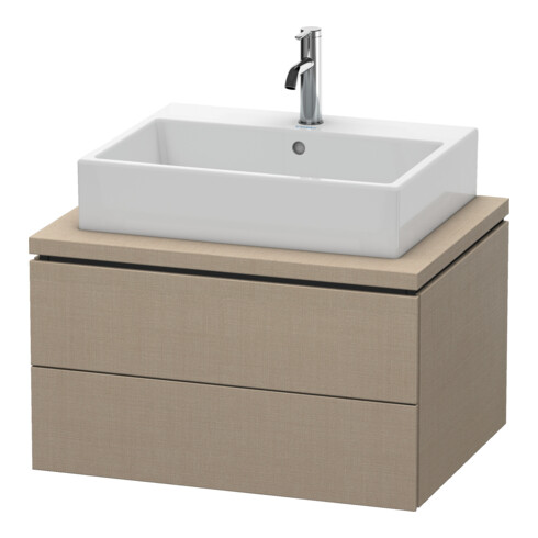 Duravit Meuble sous lavabo L-Cube 72x54,7 cm, sans console, 2 tiroirs
