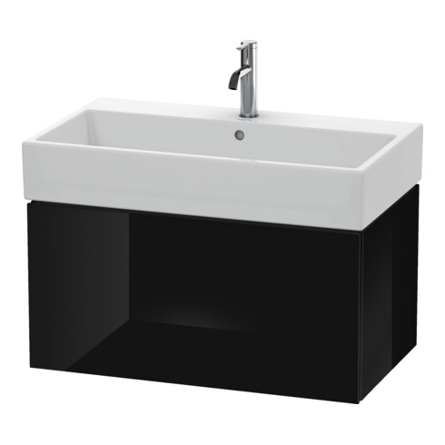 Duravit Meuble sous lavabo L-Cube 78,4 x 45,9 cm, blanc brillant, 1 tiroir, suspendu