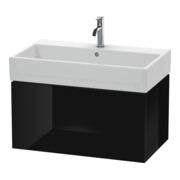 Duravit Meuble sous lavabo L-Cube 78,4 x 45,9 cm, blanc brillant, 1 tiroir, suspendu-1
