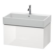 Duravit Meuble sous lavabo L-Cube 78,4 x 45,9 cm, blanc mat, 1 tiroir, suspendu-3