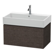 Duravit Meuble sous lavabo L-Cube 78,4 x 45,9 cm, chêne, 1 tiroir, suspendu