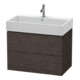Duravit Meuble sous lavabo L-Cube 78,4 x 45,9 cm, chêne clair, 2 tiroirs, suspendu-1