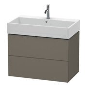 Duravit Meuble sous-lavabo L-Cube 78,4 x 45,9 cm, f G m, 2 tiroirs, suspendu