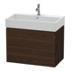 Duravit Meuble sous lavabo L-Cube 78,4 x 45,9 cm, N chanfreiné, 2 tiroirs, suspendu-1