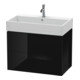 Duravit Meuble sous lavabo L-Cube 78,4x45,9 cm, blanc brillant, 2 tiroirs, suspendu-1