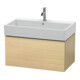 Duravit Meuble sous-lavabo L-Cube 78,4x45,9 cm, méd. œuf, 1 tiroir, suspendu-1