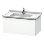 Duravit Meuble sous lavabo L-Cube 82x46,9 cm, blanc mat, 1 tiroir, suspendu