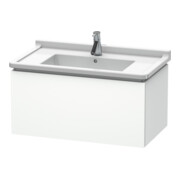 Duravit Meuble sous lavabo L-Cube 82x46,9 cm, blanc mat, 1 tiroir, suspendu