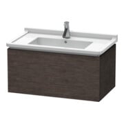 Duravit Meuble sous-lavabo L-Cube 82x46,9 cm, chêne foncé, 1 tiroir, suspendu