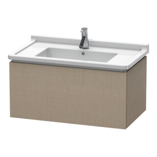 Duravit Meuble sous lavabo L-Cube 82x46,9 cm, lin, 1 tiroir, suspendu