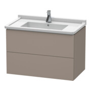 Duravit Meuble sous lavabo L-Cube 82x46,9 cm, mat, 2 tiroirs, suspendu-1