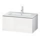 Duravit Meuble sous-lavabo L-Cube 82x48,1 cm, bas, 1 tiroir, suspendu