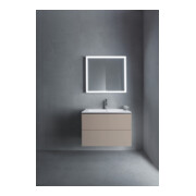 Duravit Meuble sous-lavabo L-Cube 82x48,1 cm, bas. mat, 2 tiroirs, suspendu-4