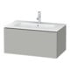 Duravit Meuble sous lavabo L-Cube 82x48,1 cm, béton gris, 1 tiroir, suspendu-1