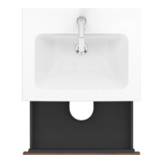Duravit Meuble sous lavabo L-Cube 82x48,1 cm, béton gris, 2 tiroirs, suspendu-4