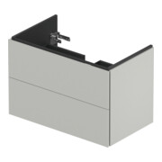 Duravit Meuble sous lavabo L-Cube 82x48,1 cm, béton gris, 2 tiroirs, suspendu-5