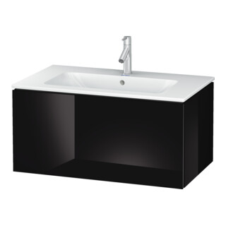 Duravit Meuble sous-lavabo L-Cube 82x48,1 cm, blanc brillant, 1 tiroir, suspendu