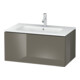 Duravit Meuble sous lavabo L-Cube 82x48,1 cm, blanc brillant, 1 tiroir, suspendu-1