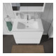Duravit Meuble sous lavabo L-Cube 82x48,1 cm, blanc brillant, 2 tiroirs, debout-5