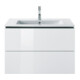 Duravit Meuble sous lavabo L-Cube 82x48,1 cm, blanc brillant, 2 tiroirs, suspendu-4