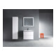 Duravit Meuble sous-lavabo L-Cube 82x48,1 cm, blanc brillant, 2 tiroirs, suspendu