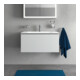 Duravit Meuble sous lavabo L-Cube 82x48,1 cm, blanc mat, 1 tiroir, suspendu