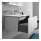 Duravit Meuble sous lavabo L-Cube 82x48,1 cm, blanc mat, 1 tiroir, suspendu
