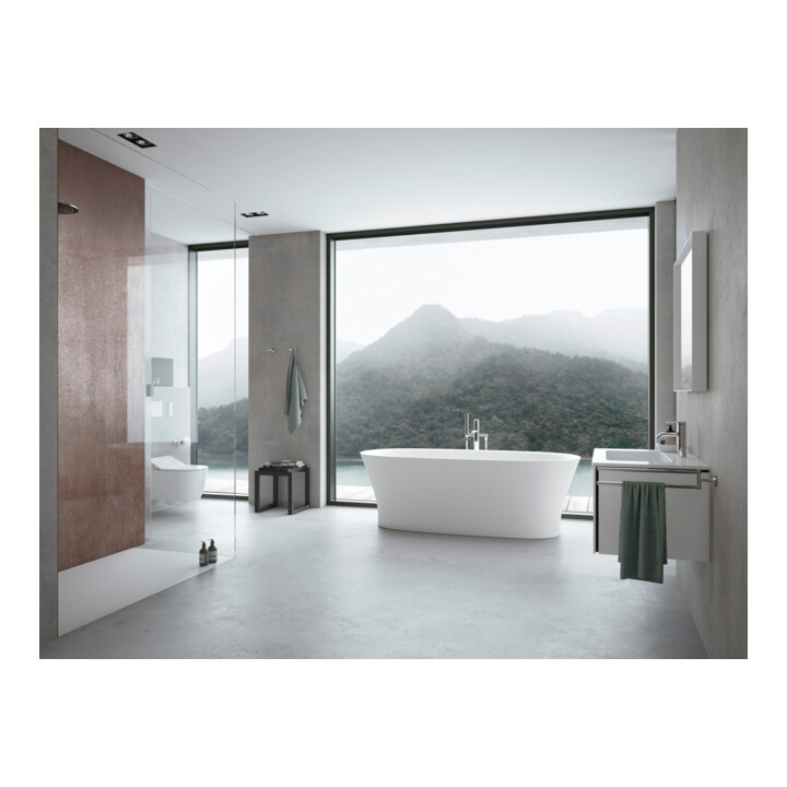 Duravit Meuble sous lavabo L-Cube 82x48,1 cm, blanc mat, 1 tiroir, suspendu