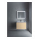 Duravit Meuble sous lavabo L-Cube 82x48,1 cm, blanc mat, 2 tiroirs, suspendu