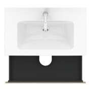 Duravit Meuble sous lavabo L-Cube 82x48,1 cm, blanc œuf, 2 tiroirs, suspendu-2