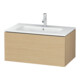 Duravit Meuble sous-lavabo L-Cube 82x48,1 cm, chêne naturel, 1 tiroir, suspendu-1