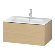 Duravit Meuble sous-lavabo L-Cube 82x48,1 cm, chêne naturel, 1 tiroir, suspendu