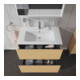 Duravit Meuble sous lavabo L-Cube 82x48,1 cm, chêne naturel, 2 tiroirs, sur pied-4