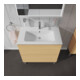 Duravit Meuble sous lavabo L-Cube 82x48,1 cm, chêne naturel, 2 tiroirs, sur pied