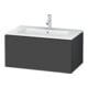 Duravit Meuble sous-lavabo L-Cube 82x48,1 cm, graph ma, 1 tiroir, suspendu-1
