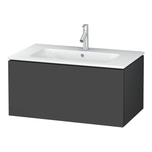 Duravit Meuble sous-lavabo L-Cube 82x48,1 cm, graph ma, 1 tiroir, suspendu