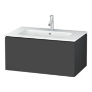 Duravit Meuble sous-lavabo L-Cube 82x48,1 cm, graph ma, 1 tiroir, suspendu