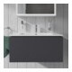 Duravit Meuble sous-lavabo L-Cube 82x48,1 cm, graph ma, 1 tiroir, suspendu-2