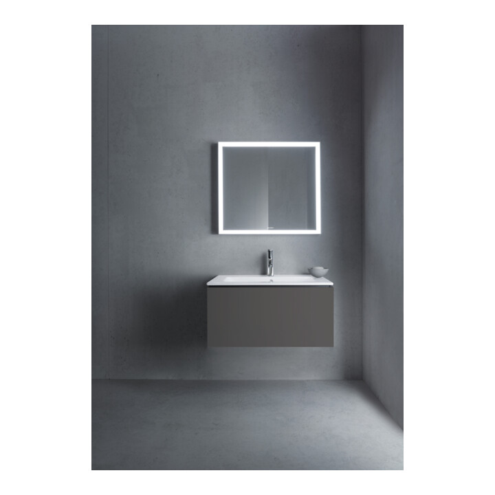 Duravit Meuble sous-lavabo L-Cube 82x48,1 cm, graph ma, 1 tiroir, suspendu