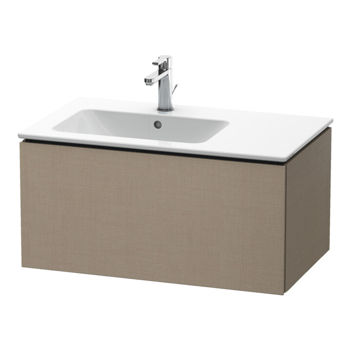 Duravit Meuble sous lavabo L-Cube 82x48,1 cm, lin, 1 tiroir, suspendu