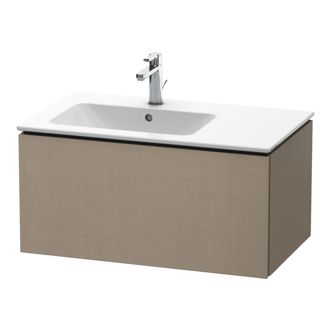 Duravit Meuble sous lavabo L-Cube 82x48,1 cm, lin, 1 tiroir, suspendu