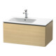 Duravit Meuble sous-lavabo L-Cube 82x48,1 cm, méd. œuf, 1 tiroir, suspendu