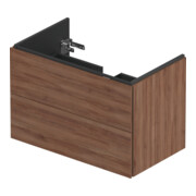 Duravit Meuble sous lavabo L-Cube 82x48,1 cm, noyer naturel, 2 tiroirs, suspendu-5