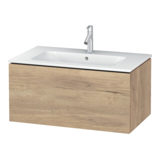 Duravit Meuble sous lavabo L-Cube 82x48,1 cm, œuf marbré, 1 tiroir, suspendu